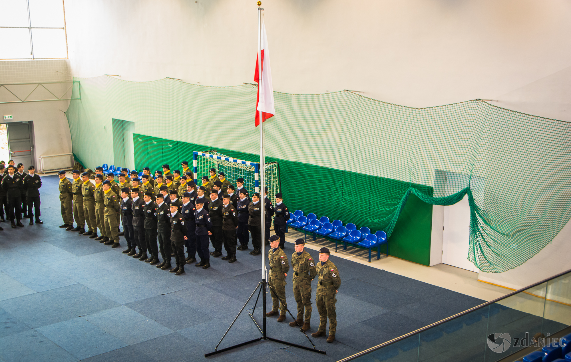 Awanse klas mundurowych w ZSET - kwiecień 2025