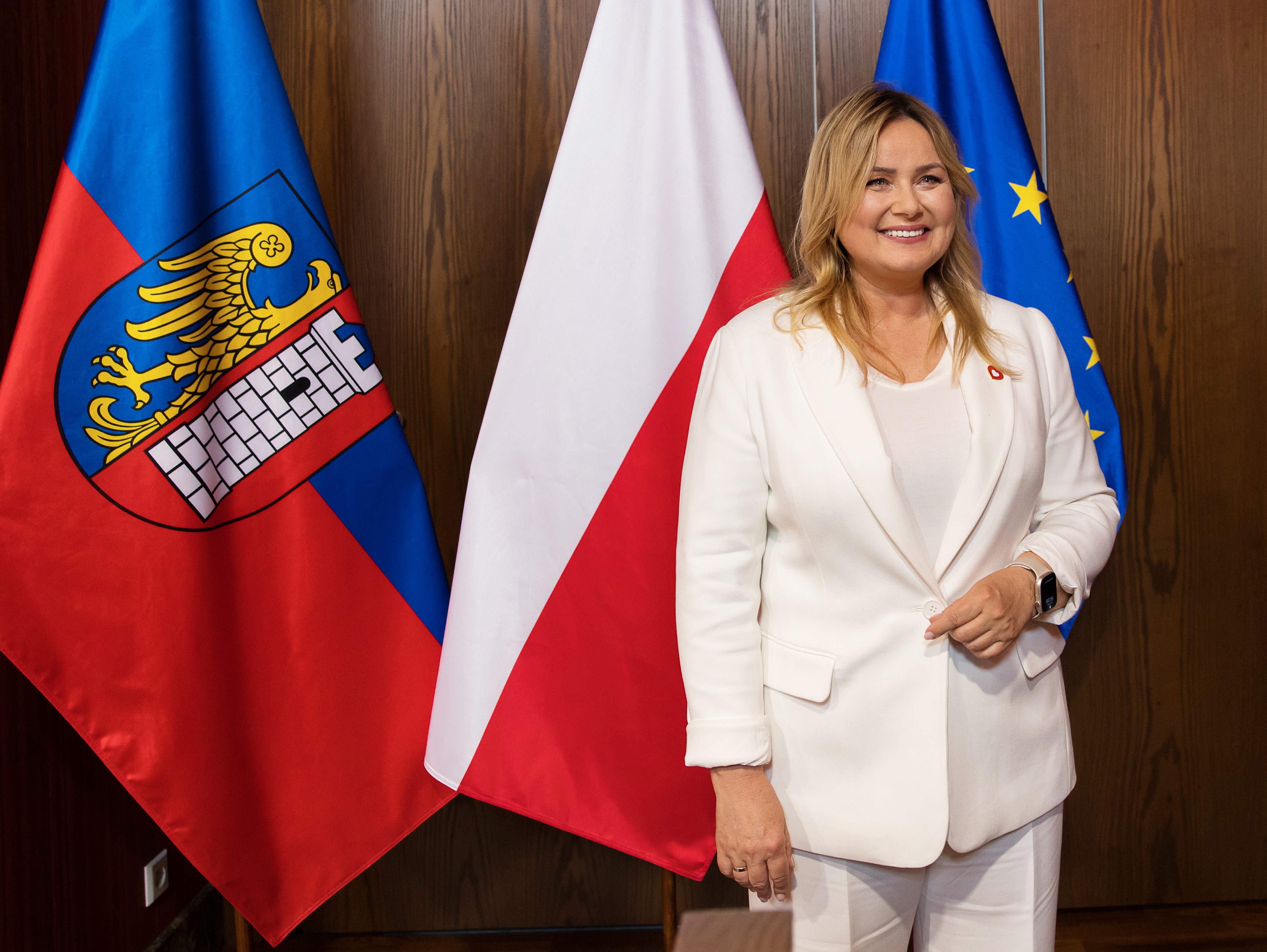 Prezydent Gliwic Katarzyna Kuczyńska-Budka