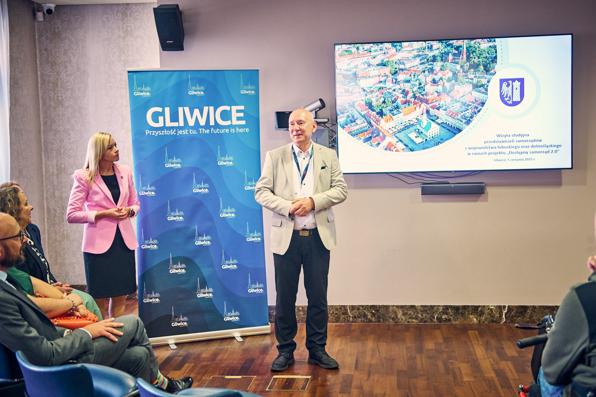 fot. M. Buksa / UM w Gliwicach kobieta i mężczyzna