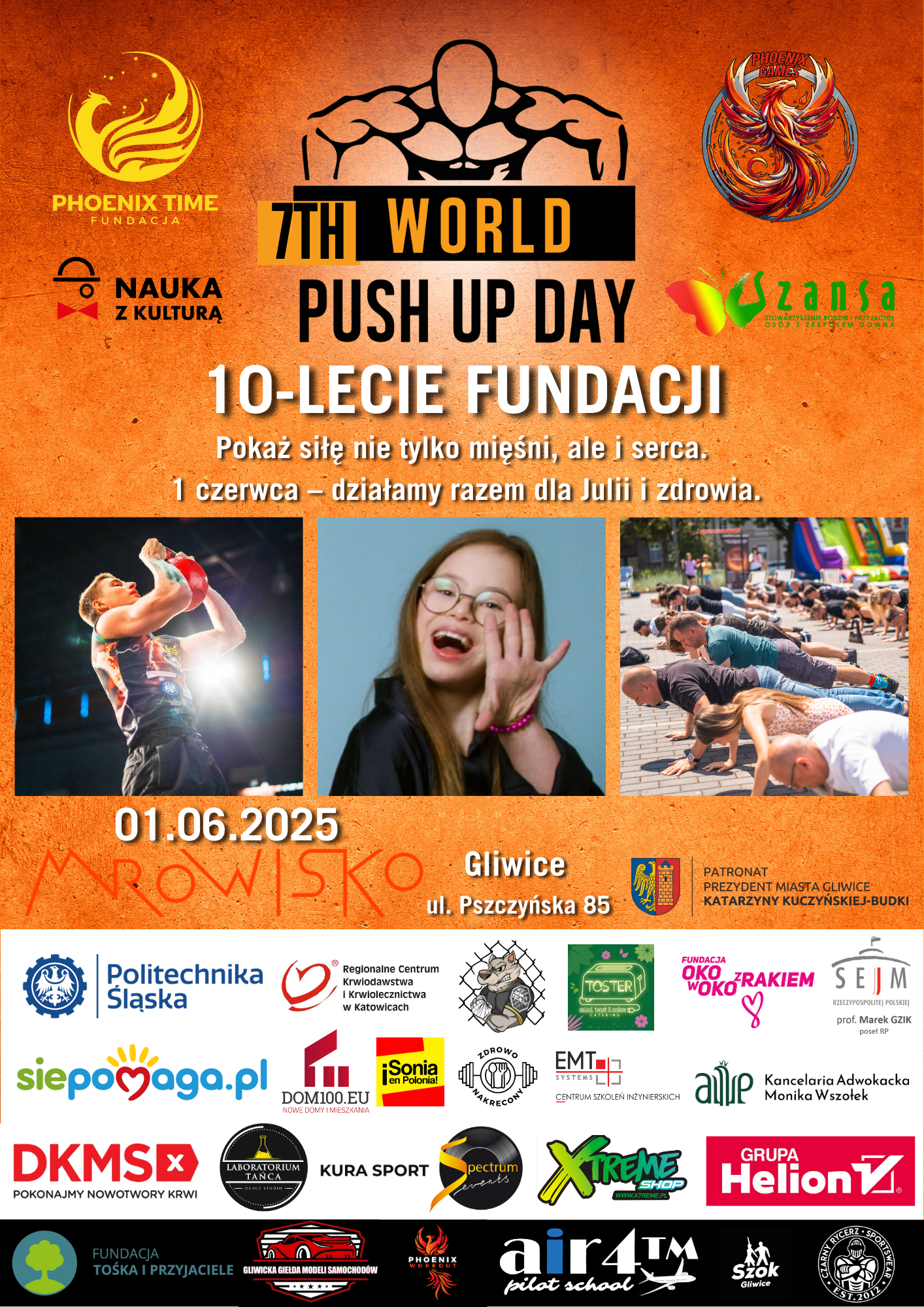 World Push-Up Day & Phoenix Games 2025