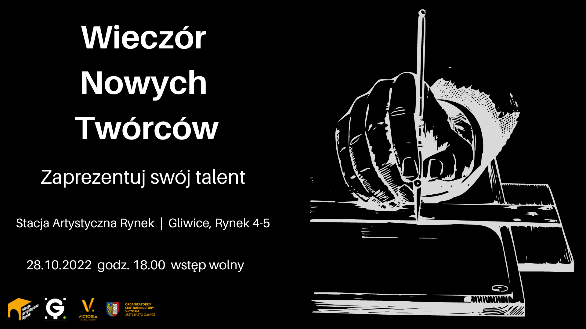 Wieczór Nowych Twórców | Zaprezentuj swój talent