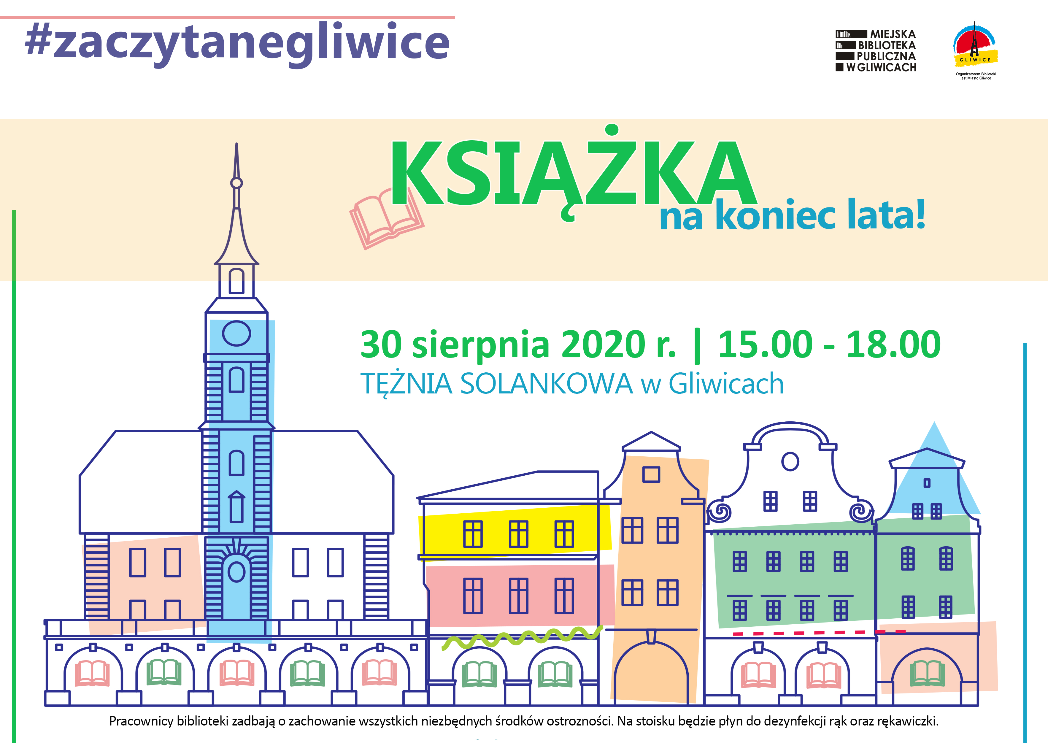 banner z grafiką kamieniczek
