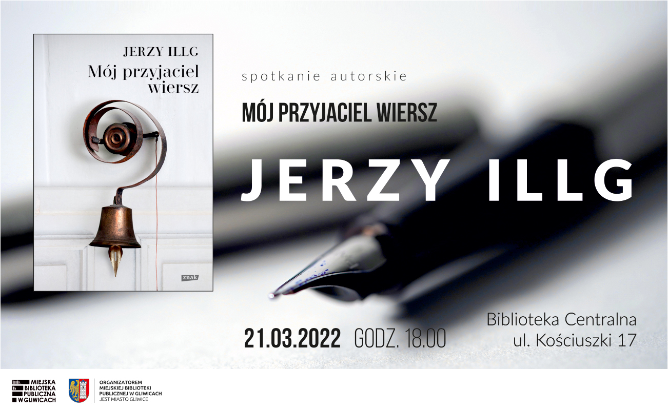 „Mój przyjaciel wiersz” – spotkanie autorskie z Jerzym Ilgiem