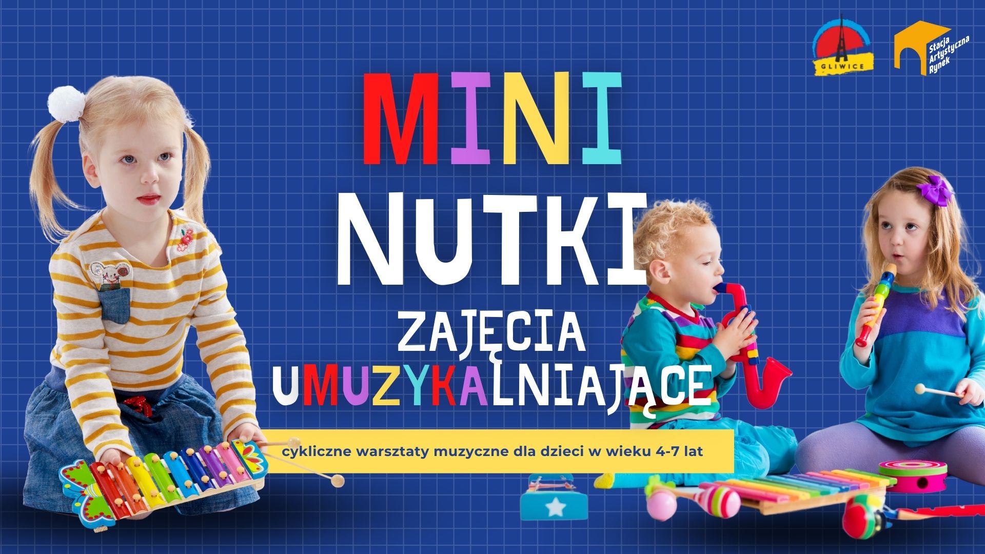 MINI NUTKI. W Nowy Rok muzycznym krokiem | Cykl warsztatów umuzykalniających dla dzieci