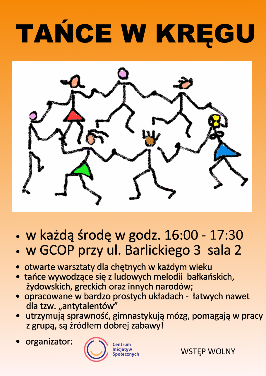 Tańce w Kręgu – warsztaty