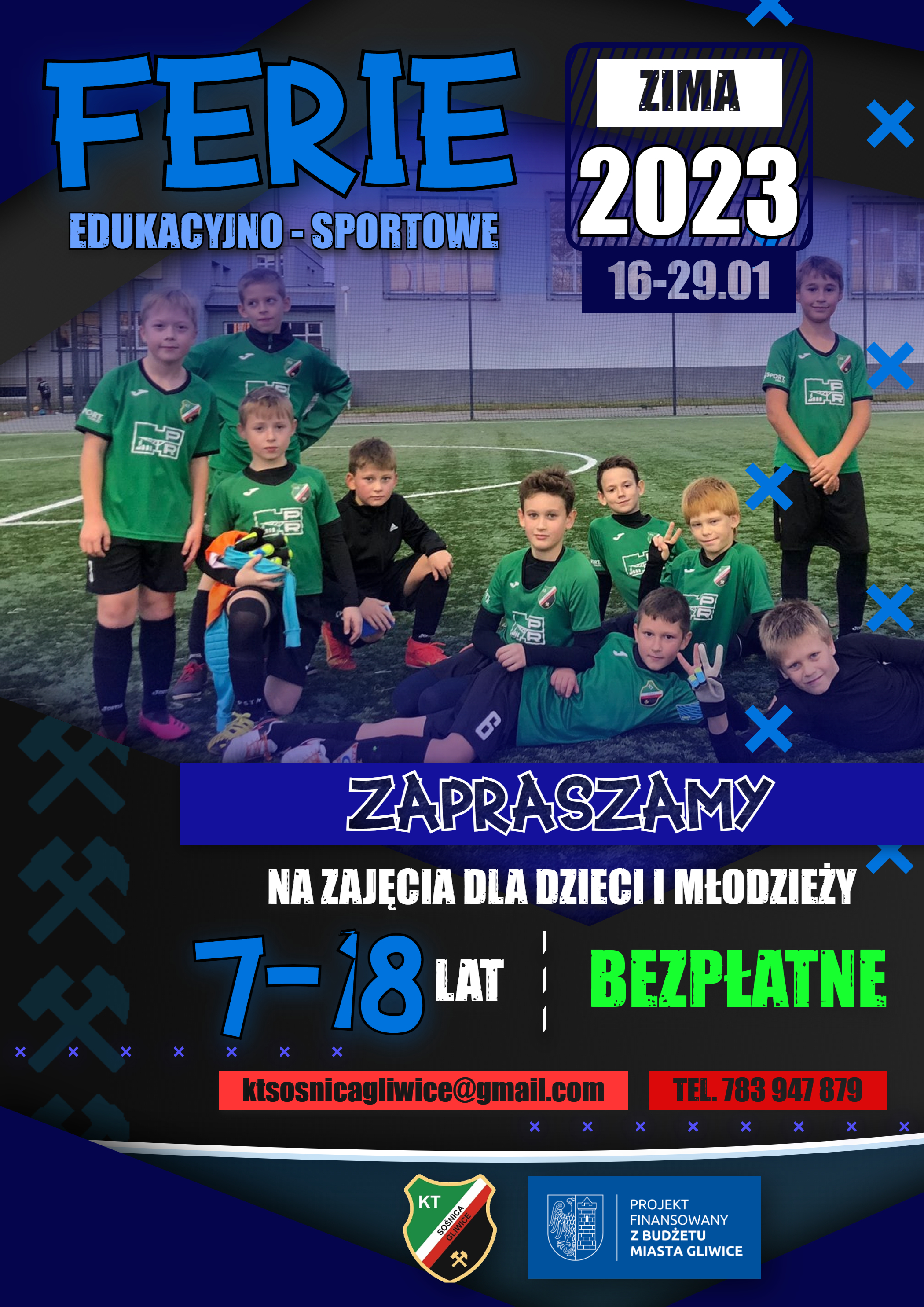 Ferie Edukacyjno-Sportowe - Zima 2023