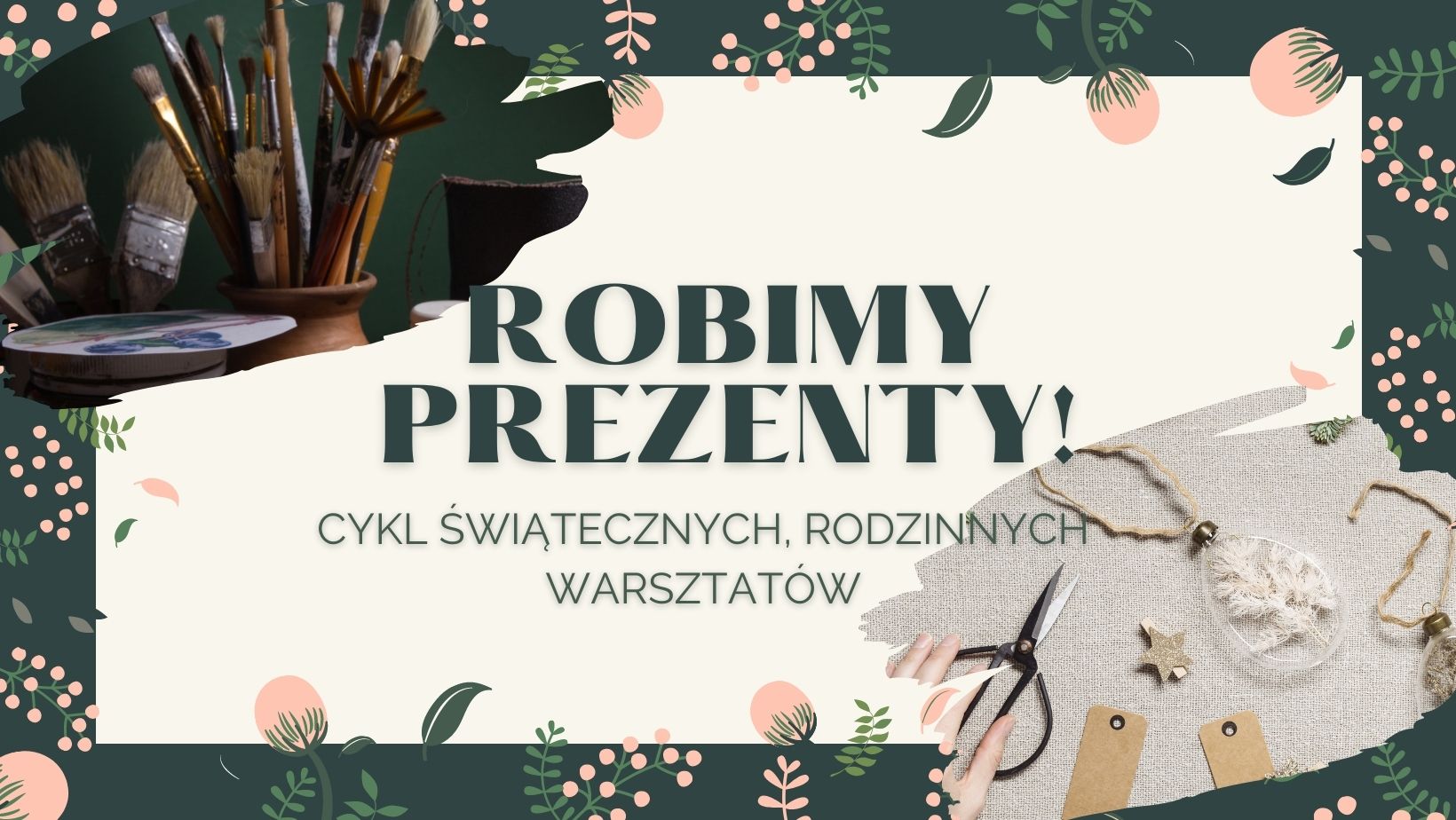 Robimy prezenty! Girlanda na paluszkach z Basią Palewicz-Ryży