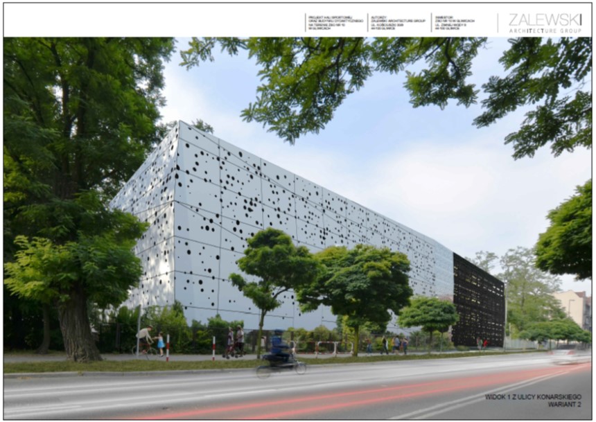 Koncepcja rozbudowy I LO z roku 2014 - Zalewski Architecture Group