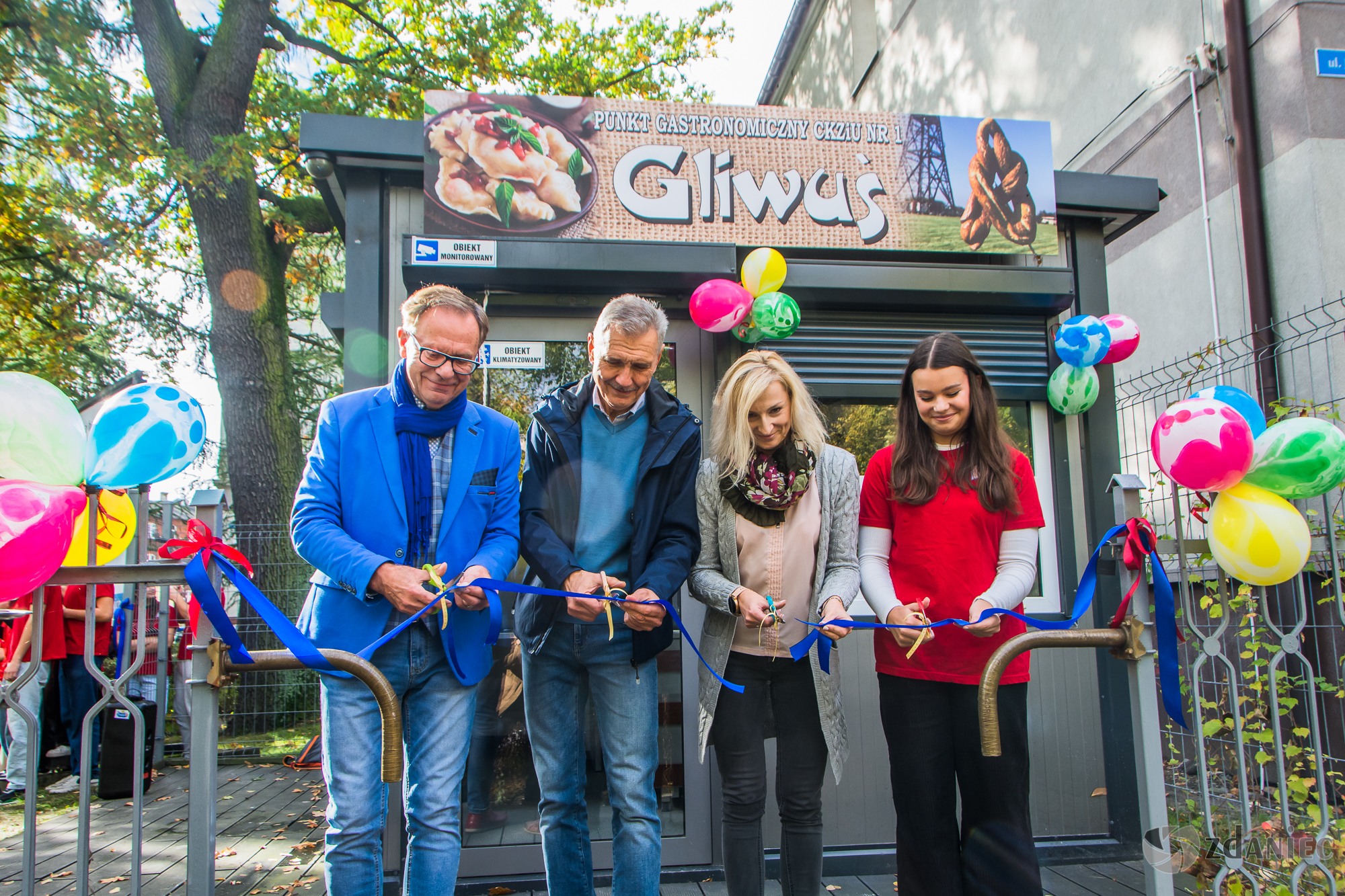 Otwarcie szkolnego sklepu gastronomicznego CKZiU - Gliwuś