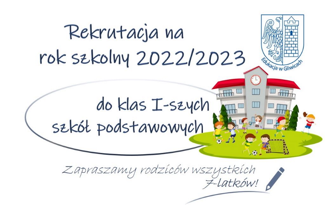 Rekrutacja do szkół podstawowych 2022/2023