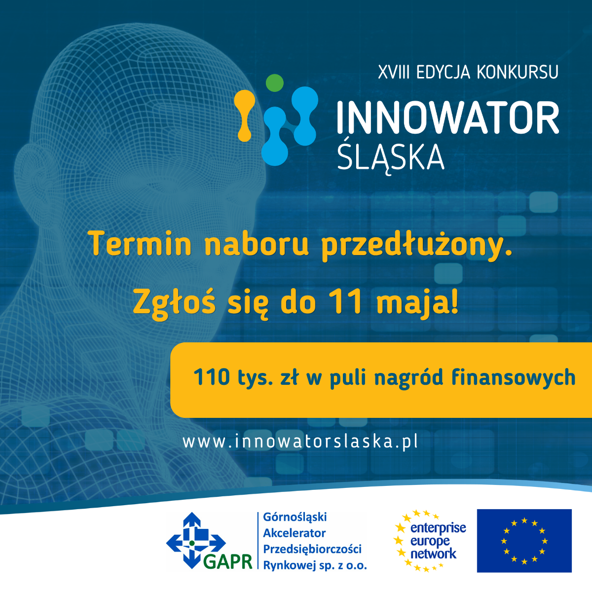 Do 11 maja można zgłosić się do tegorocznej edycji konkursu Innowator Śląska