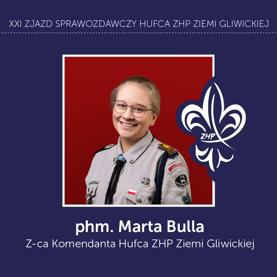phm. Marta Bulla – Zastępca Komendanta Hufca