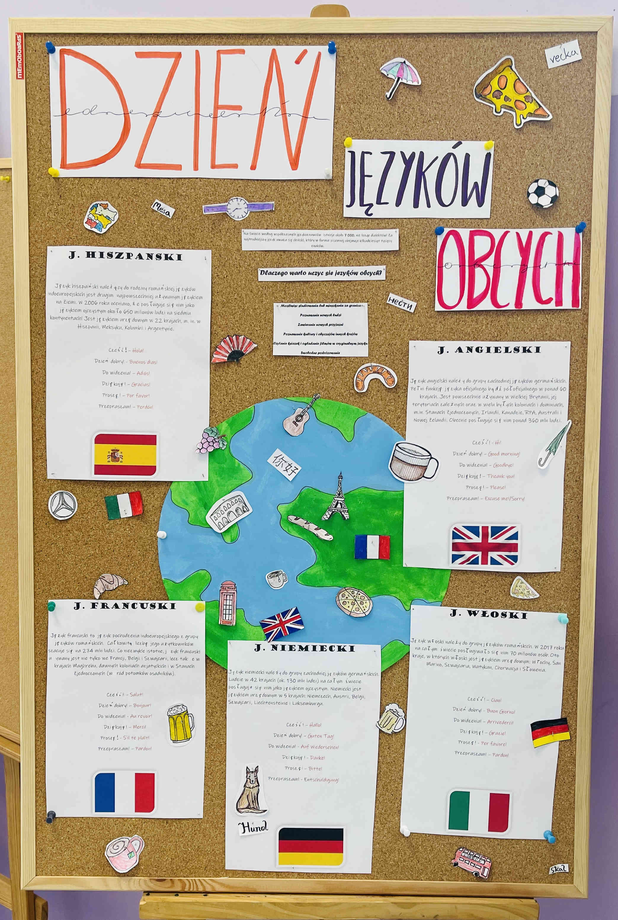 Europejski Dzień Języków w Szkole Podstawowej nr 9 im. Jana III Sobieskiego w Gliwicach.