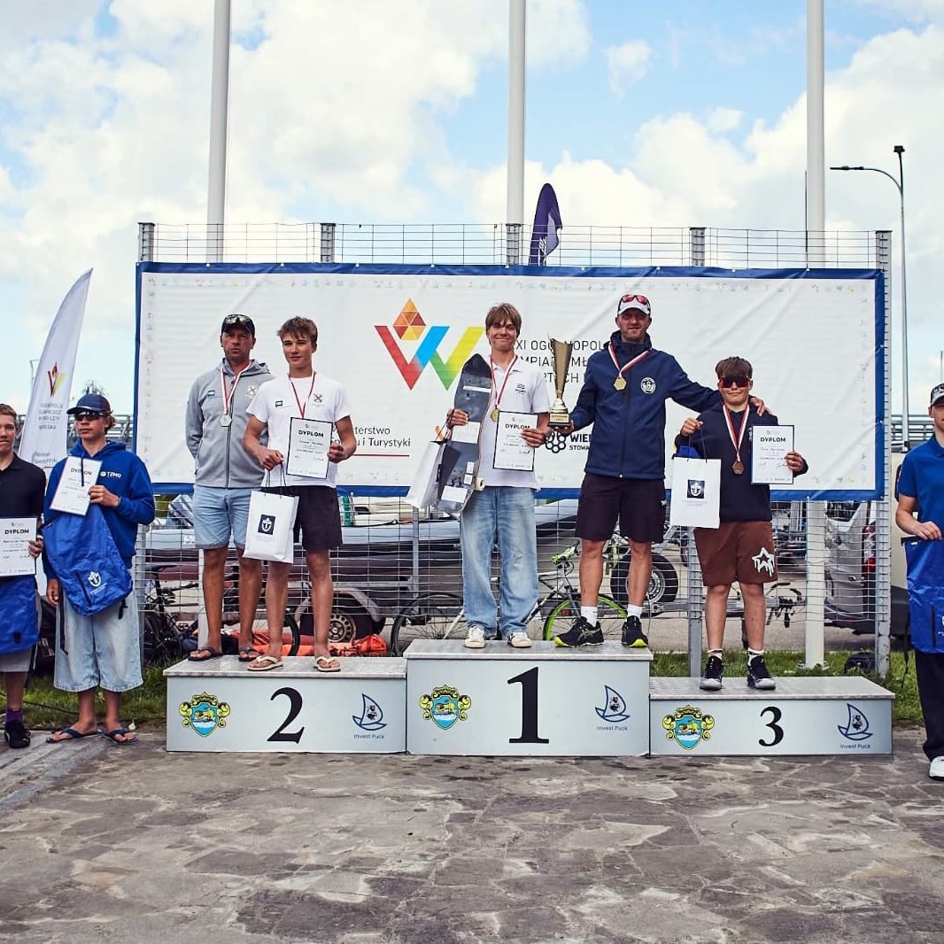 Piotr na podium