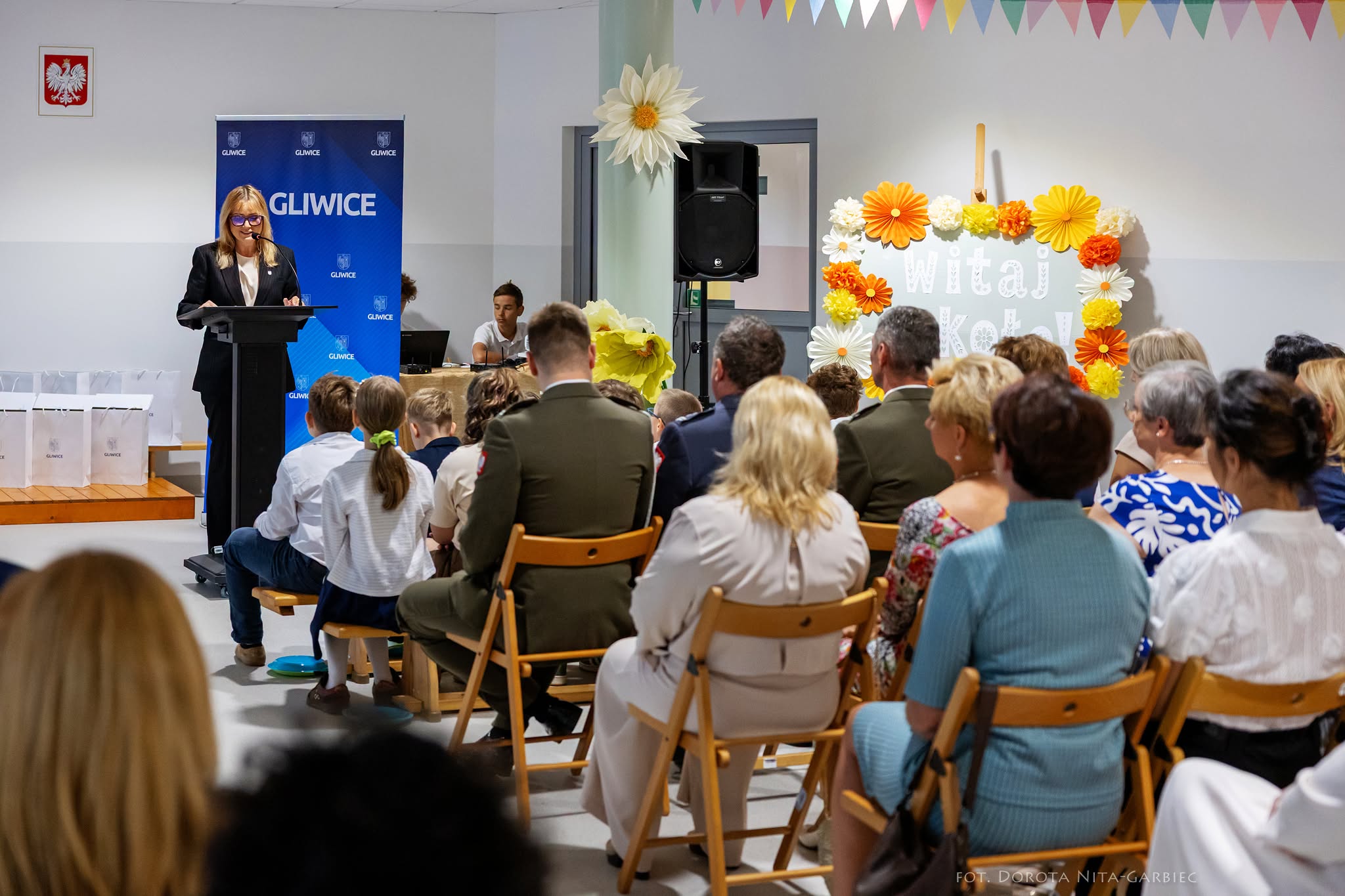 Inauguracja przy ul. Ligonia symbolicznie otworzyła nowy rok w całej gliwickiej oświacie. 