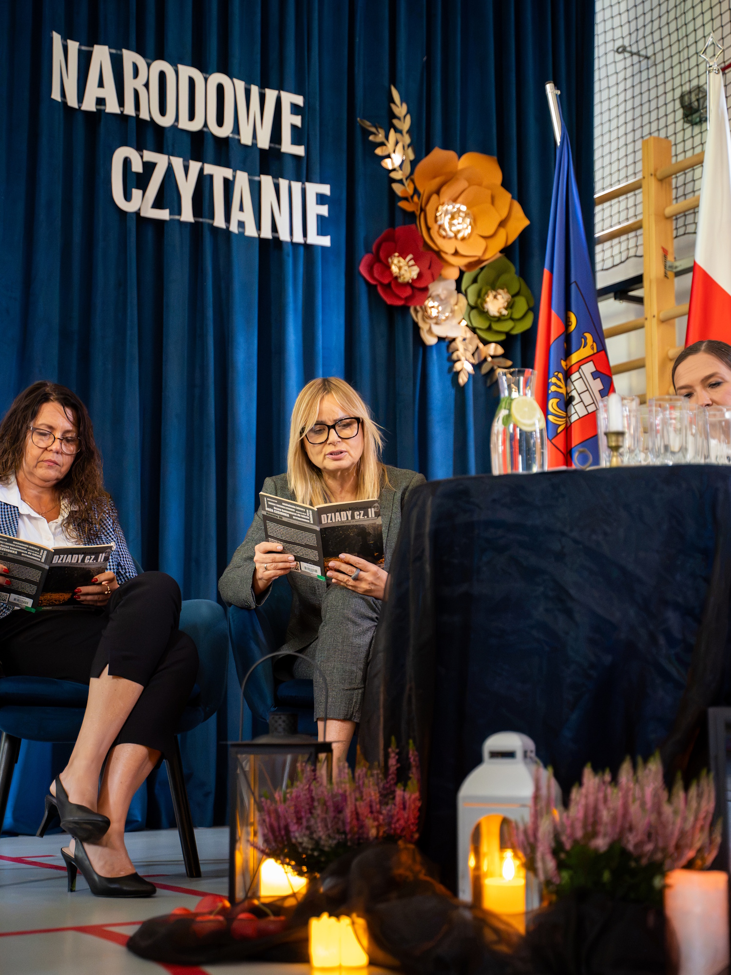 Wydarzenie w szkole czytanie dzieciom