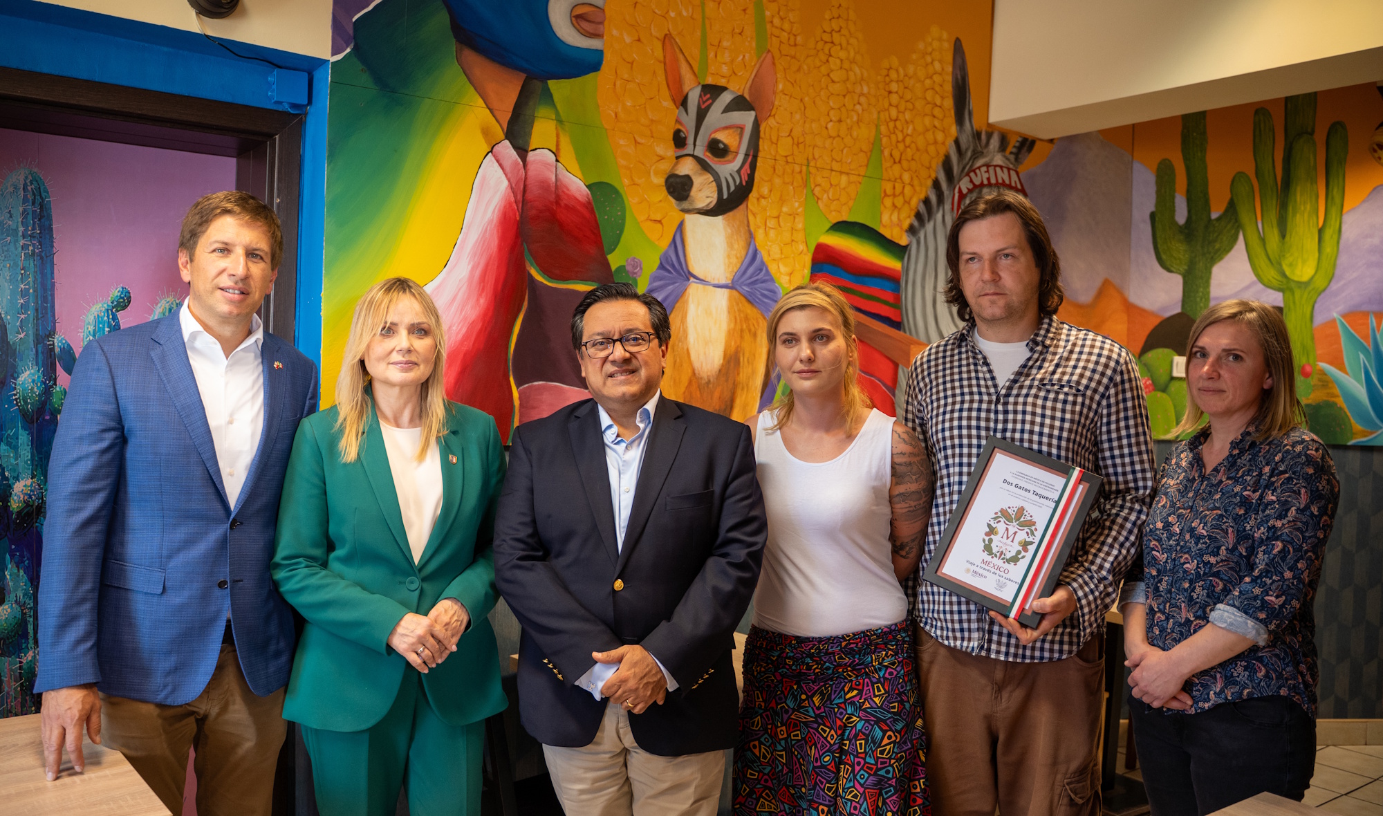 prezydent Gliwic, ambasador Meksyku i właściciele restauracji