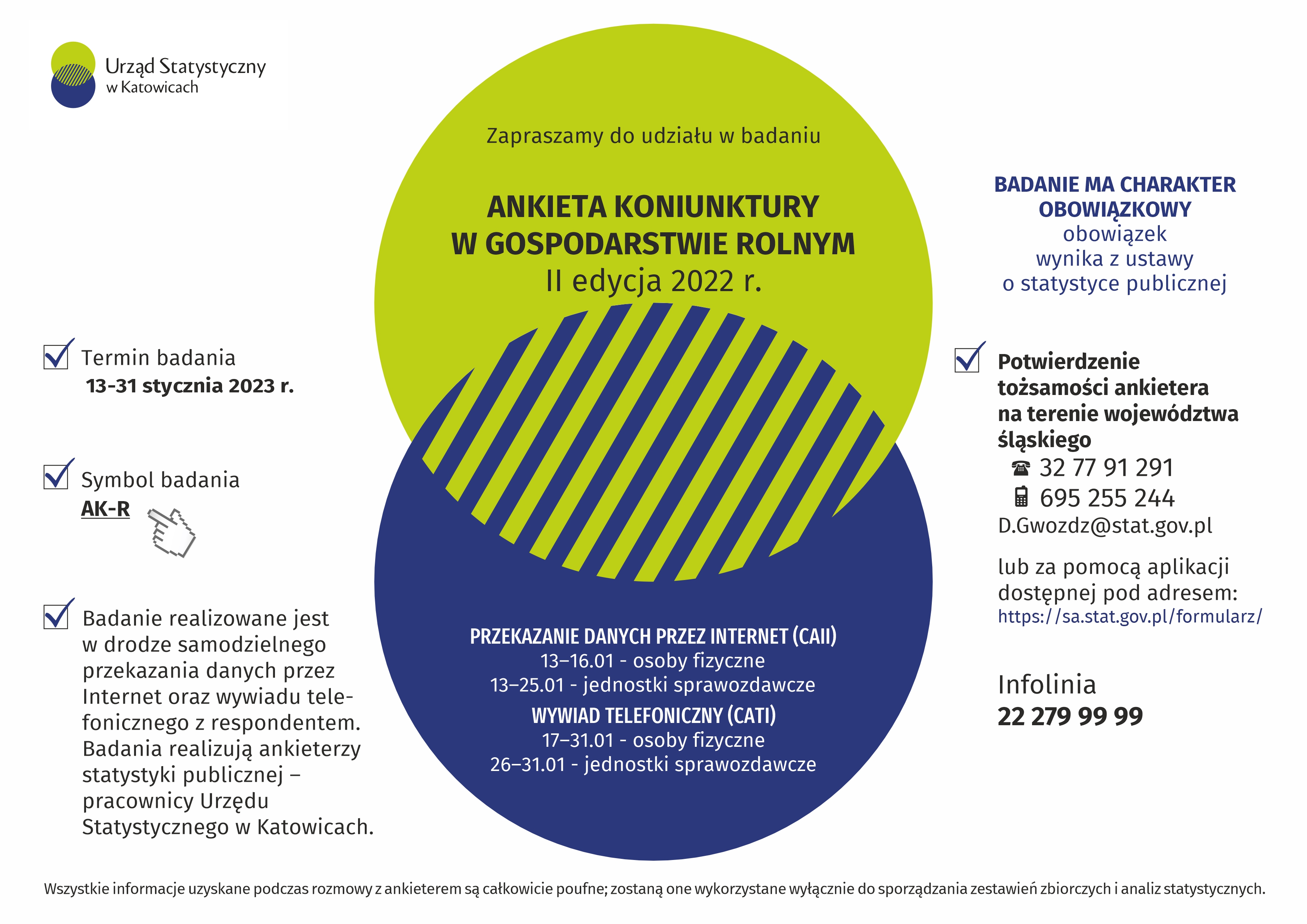 Grafika promująca ankietę AK-R