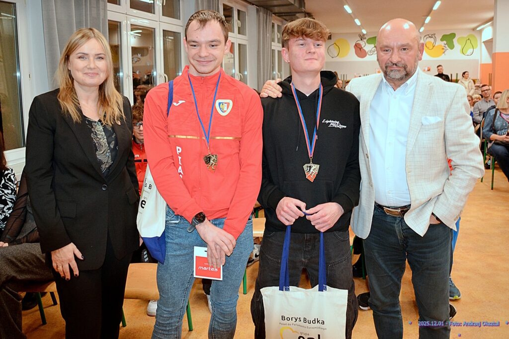 Prezydent z medalistami