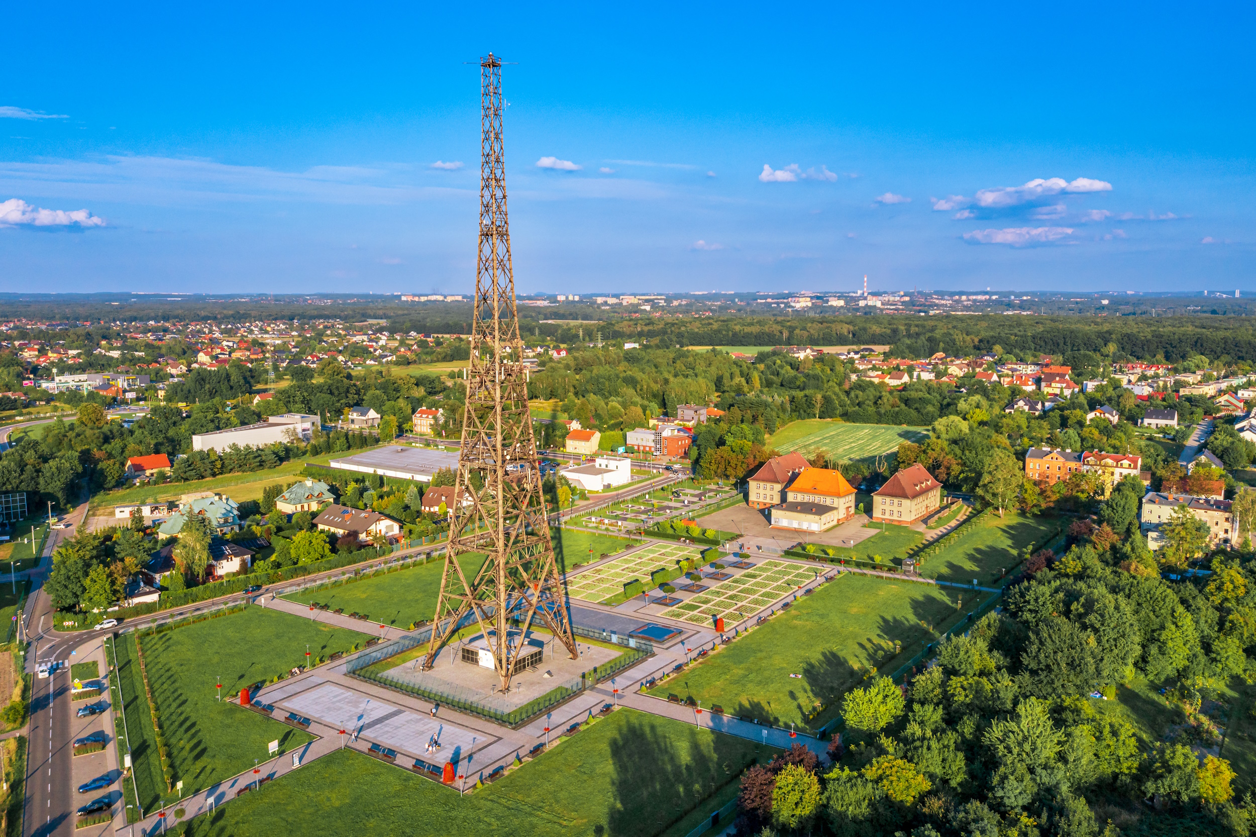 zieleń przy Radiostacji