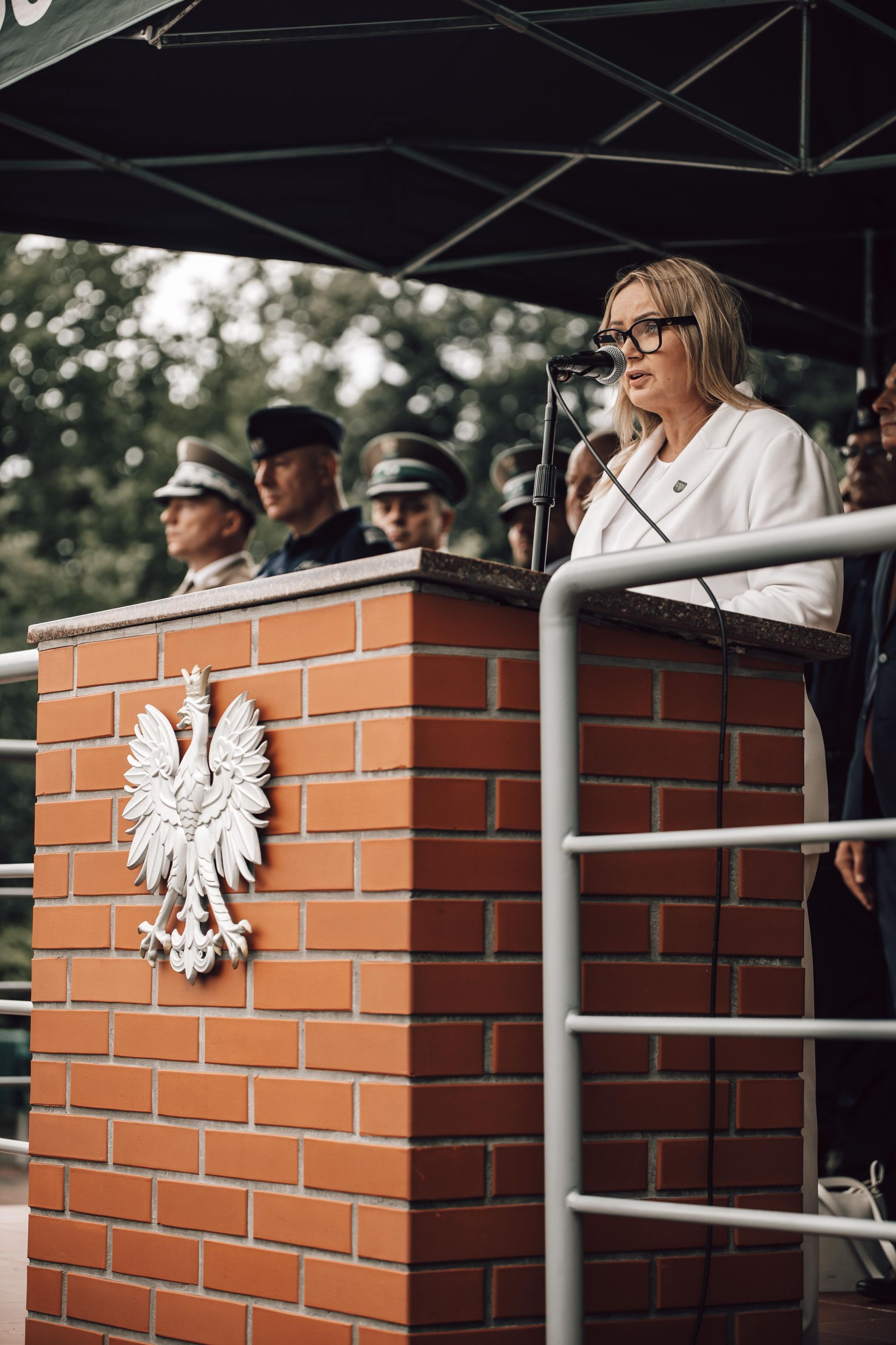 prezydent Gliwic przemawia