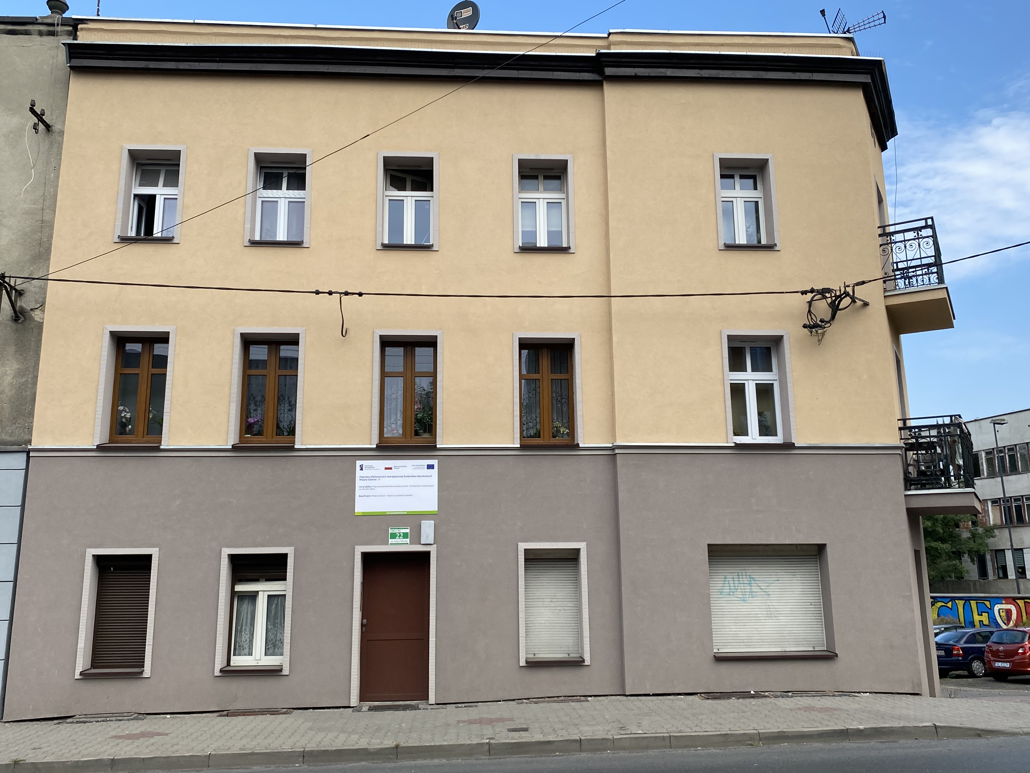 Zmodernizowana kamienica przy ul. Jana Śliwki 22, fot. ZGM zmodernizowana kamienica przy ul. Jana Śliwki 22
