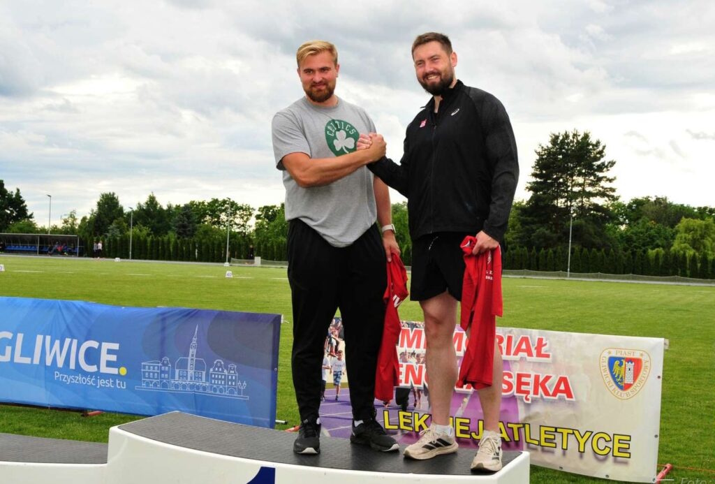 Oskar Stachnik na podium