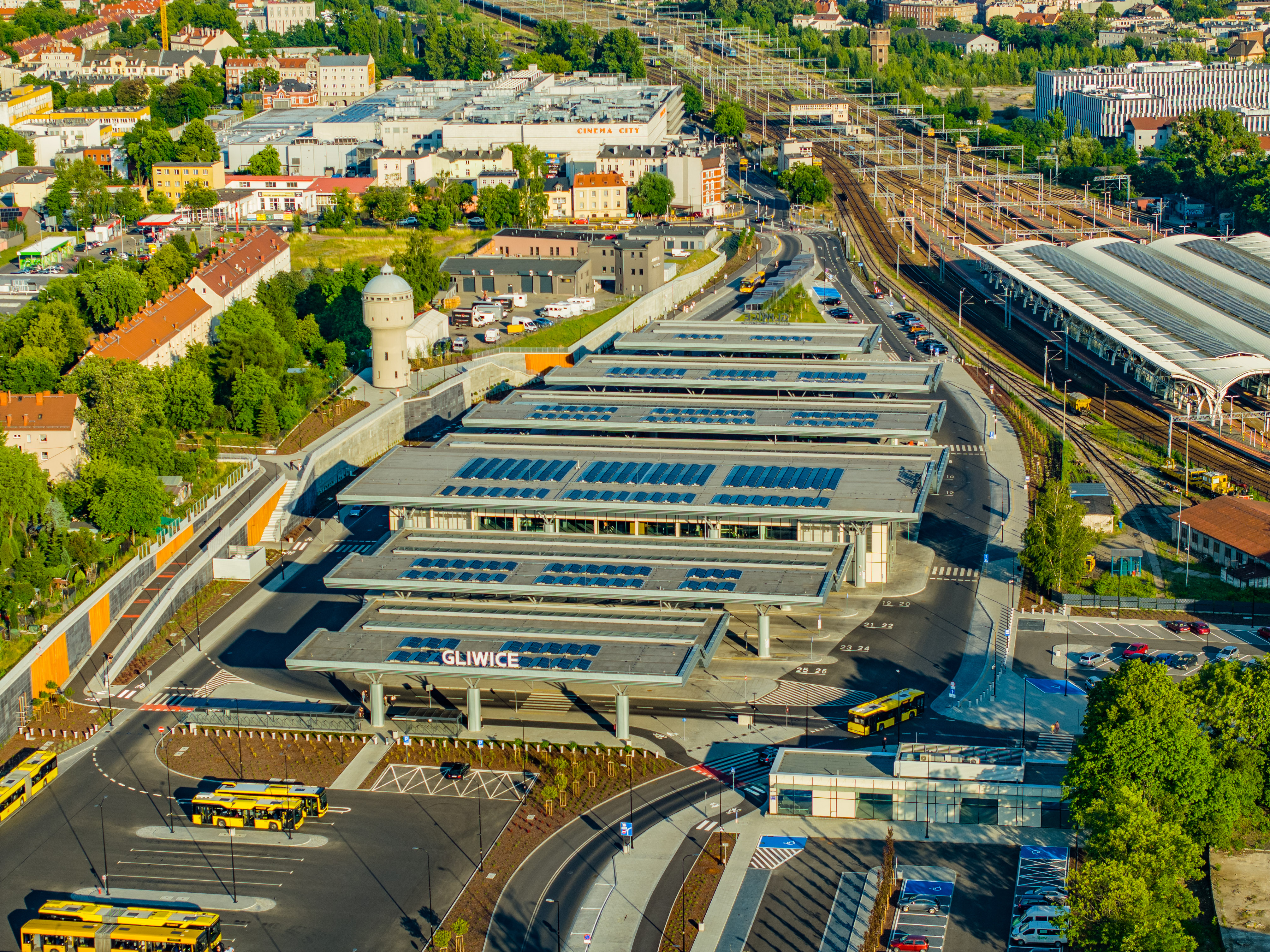 Nowe Centrum Gliwic, Centrum Przesiadkowe, ul. Składowa