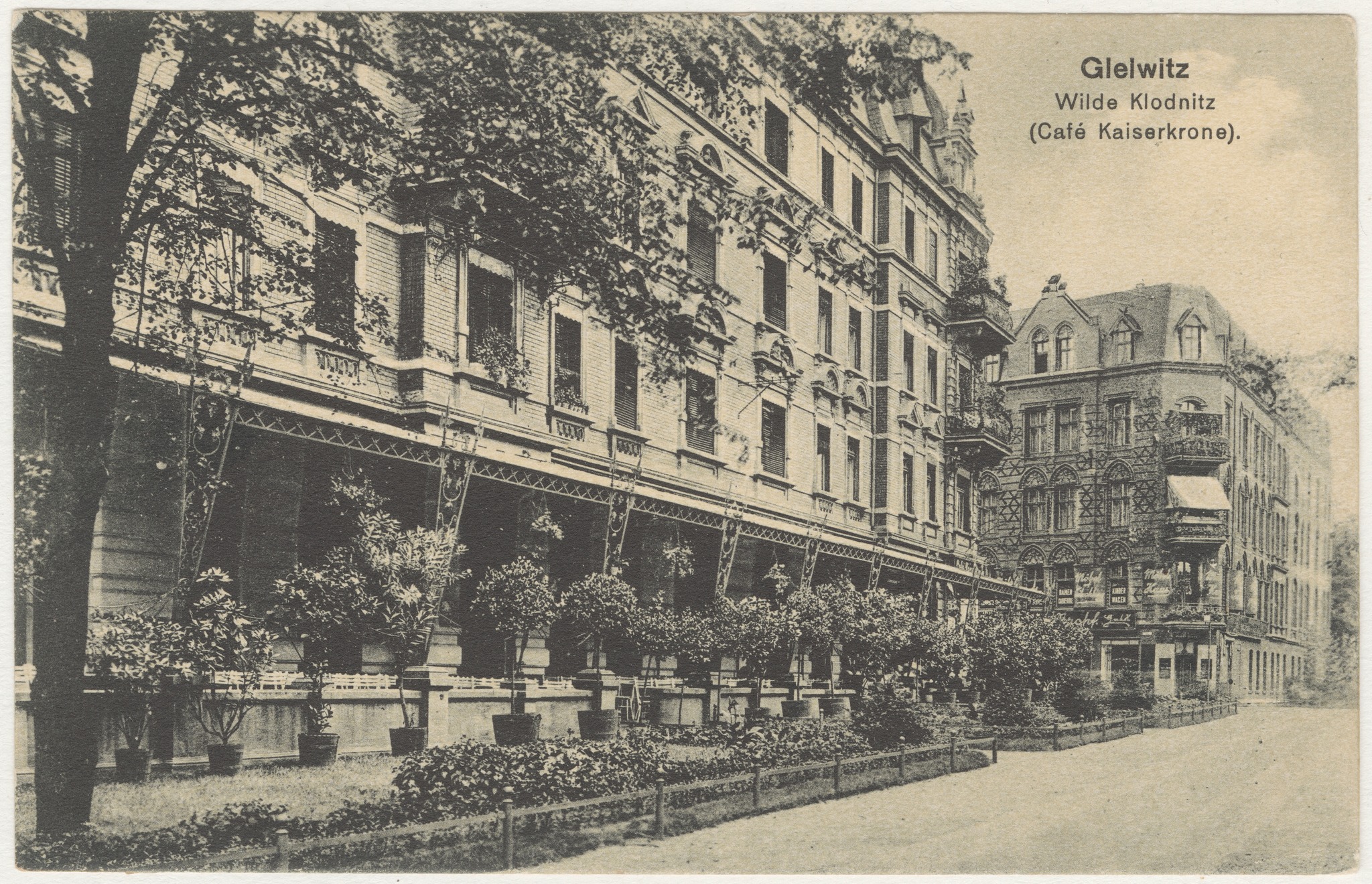 Fot. zbiory Muzeum Śląskiego w Katowicach Archiwalne zdjęcie ul. Zwycięstwa
