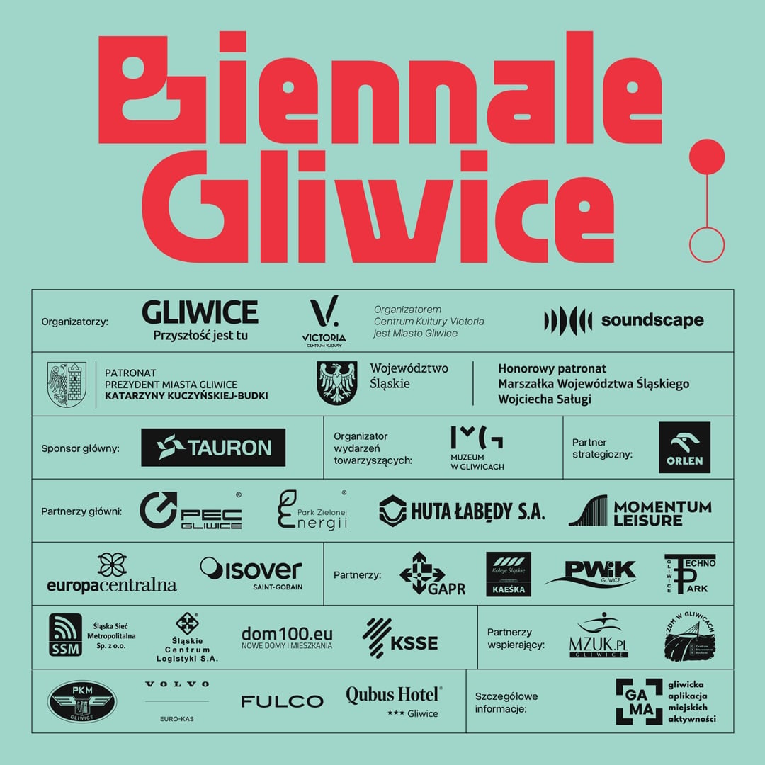 Baner z nazwami sponsorów