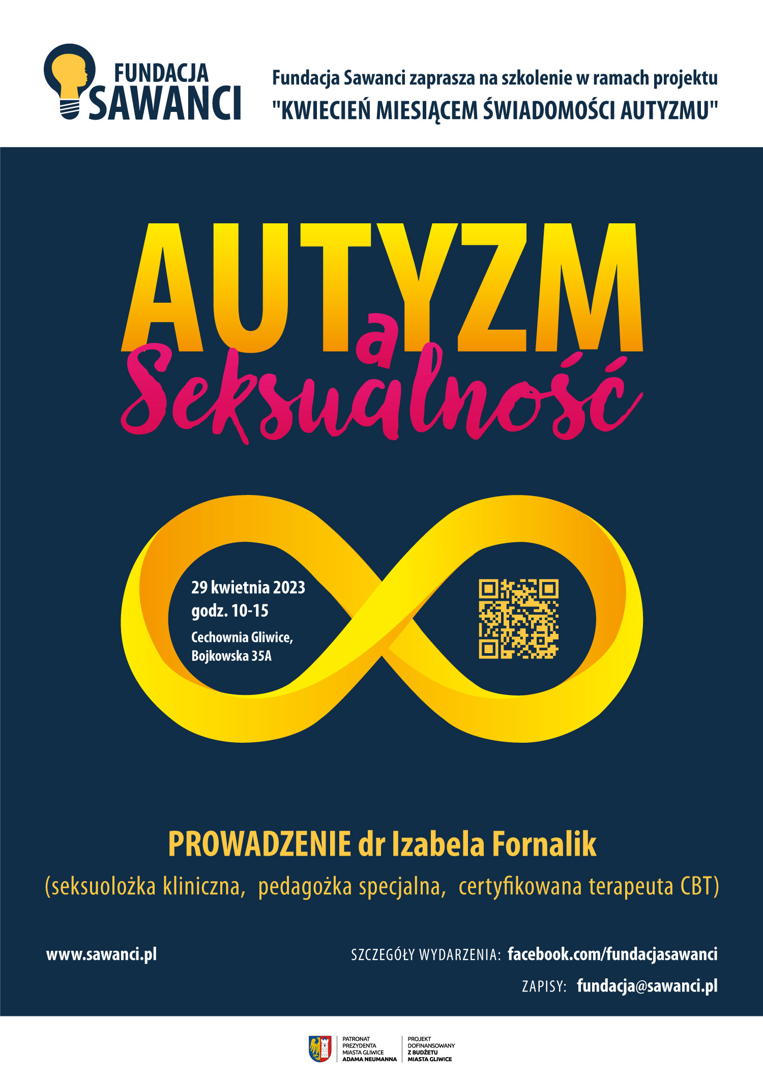 Plakat promujący szkolenie