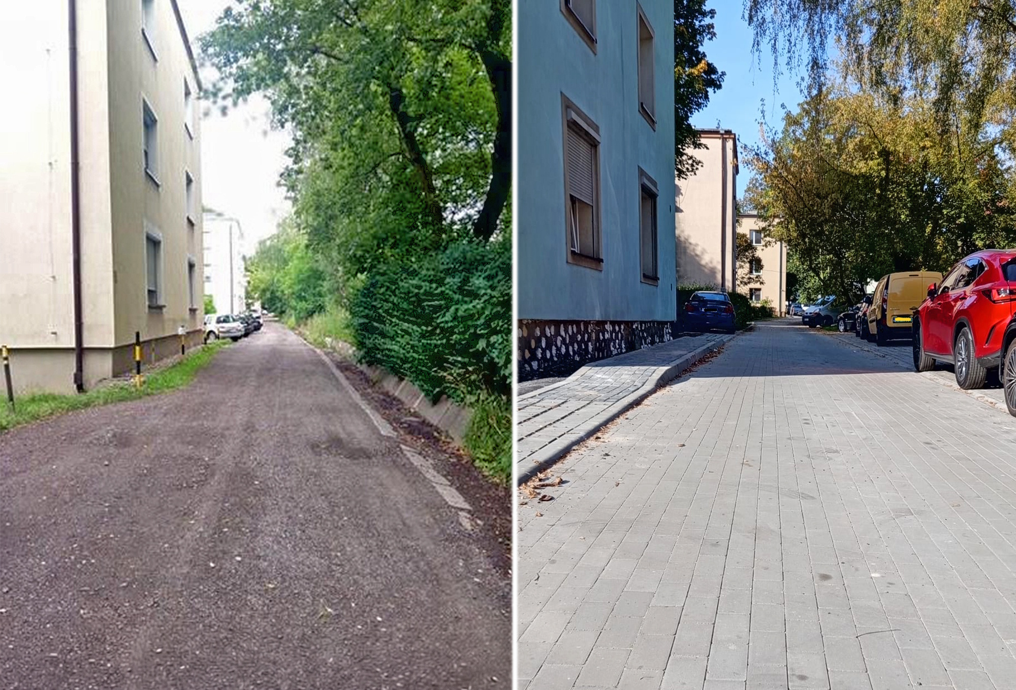 Łącznik Ligonia – Damrota po remoncie