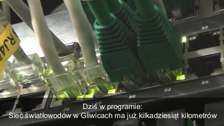 Kolejne kilometry światłowodów w Gliwicach...