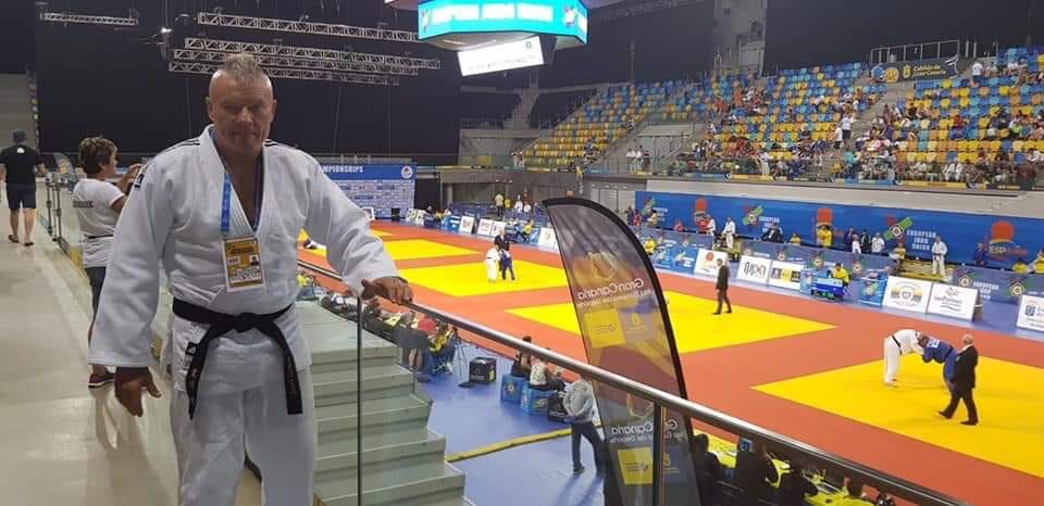 Jacek Gemza na Mistrzostwach Weteranów w Judo