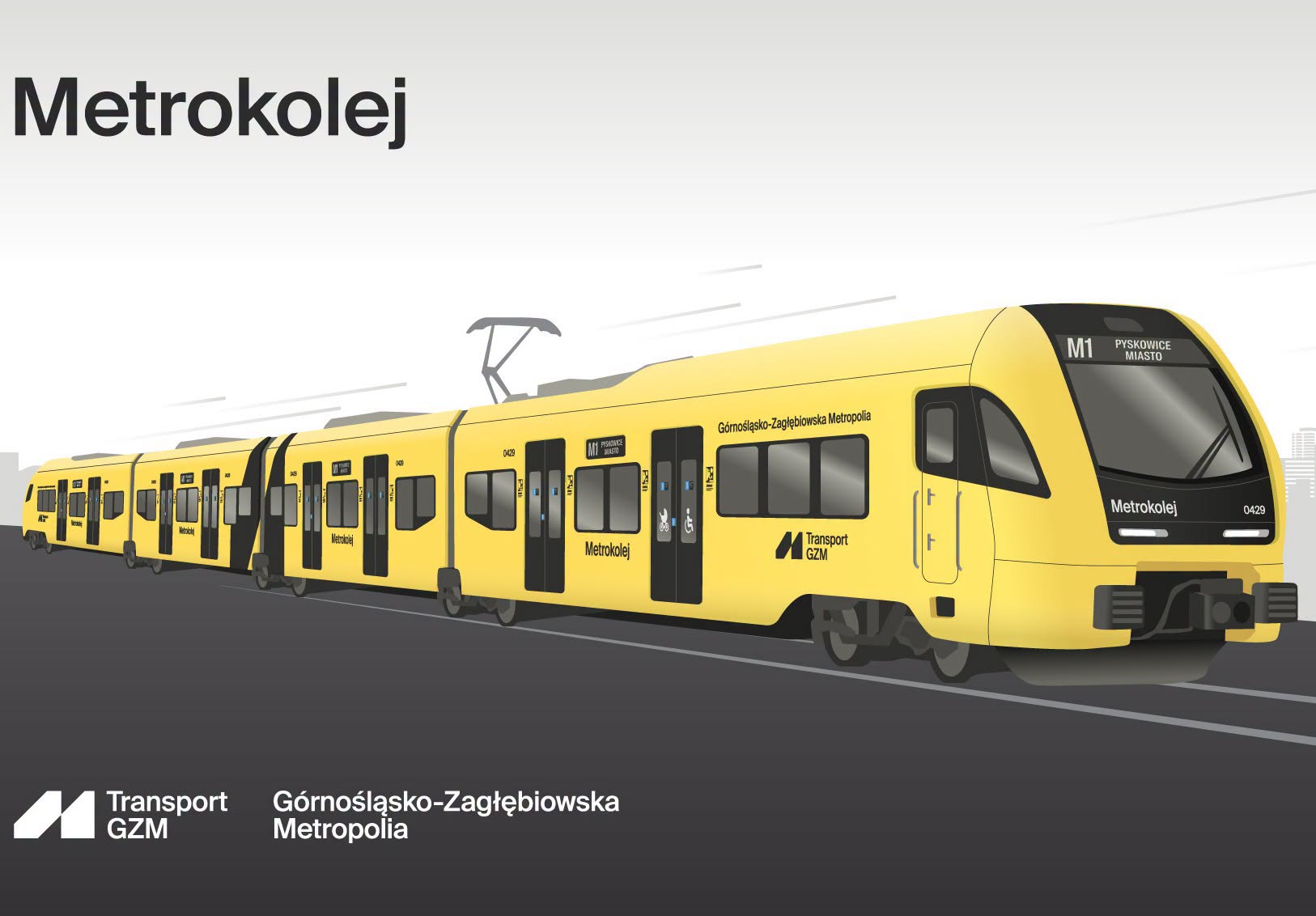 Górnośląsko-Zagłębiowska Metropolia otrzyma 321,46 mln zł unijnego dofinansowania na zakup 16 elektrycznych zespołów trakcyjnych.