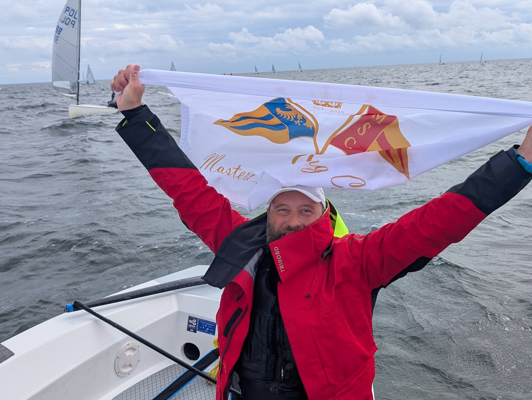 Zawodnik nowego gliwickiego klubu na podium Żeglarskich Mistrzostw Polski