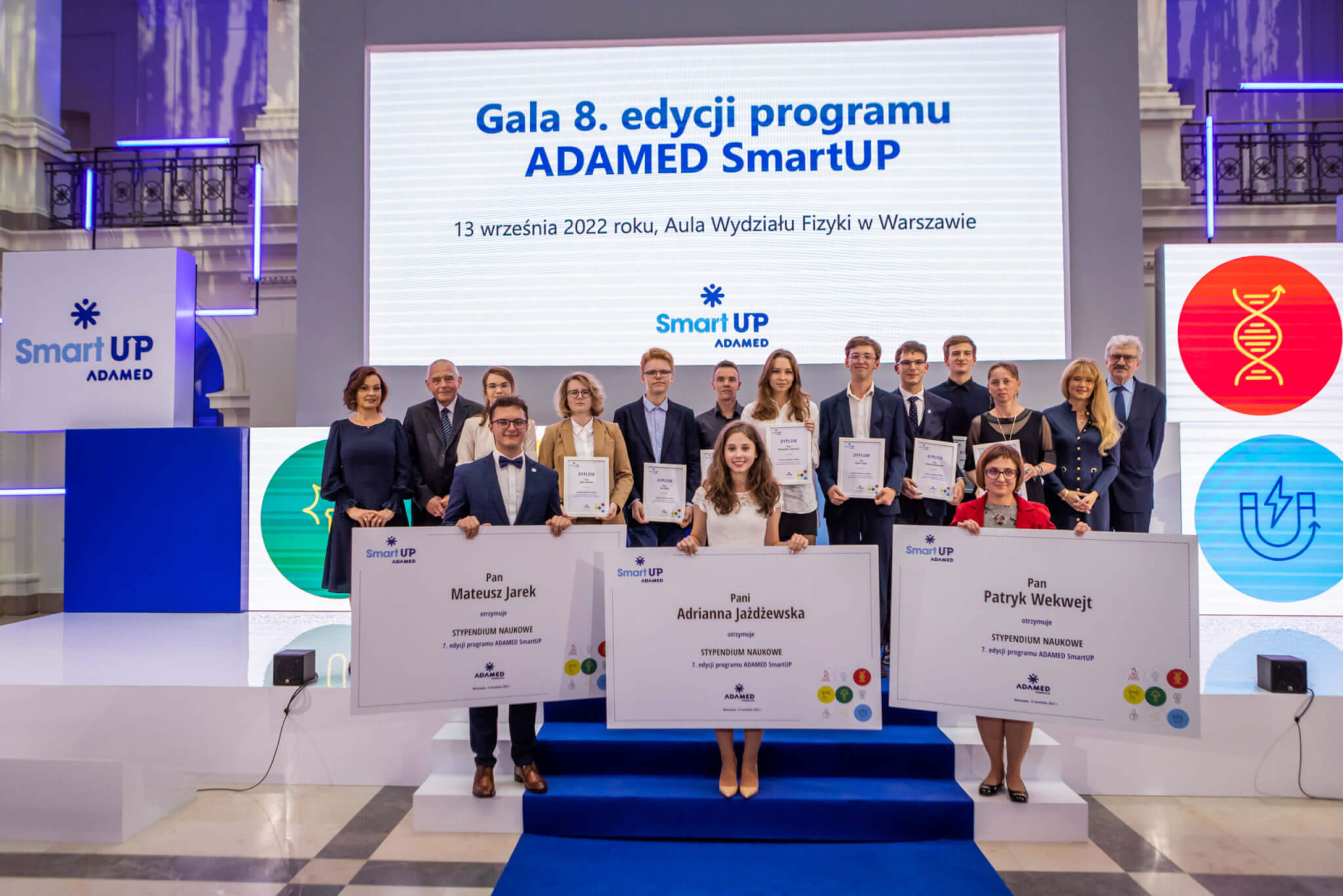 Anna Olszak i Mateusz Jarek laureatami programu ADAMED SmartUP