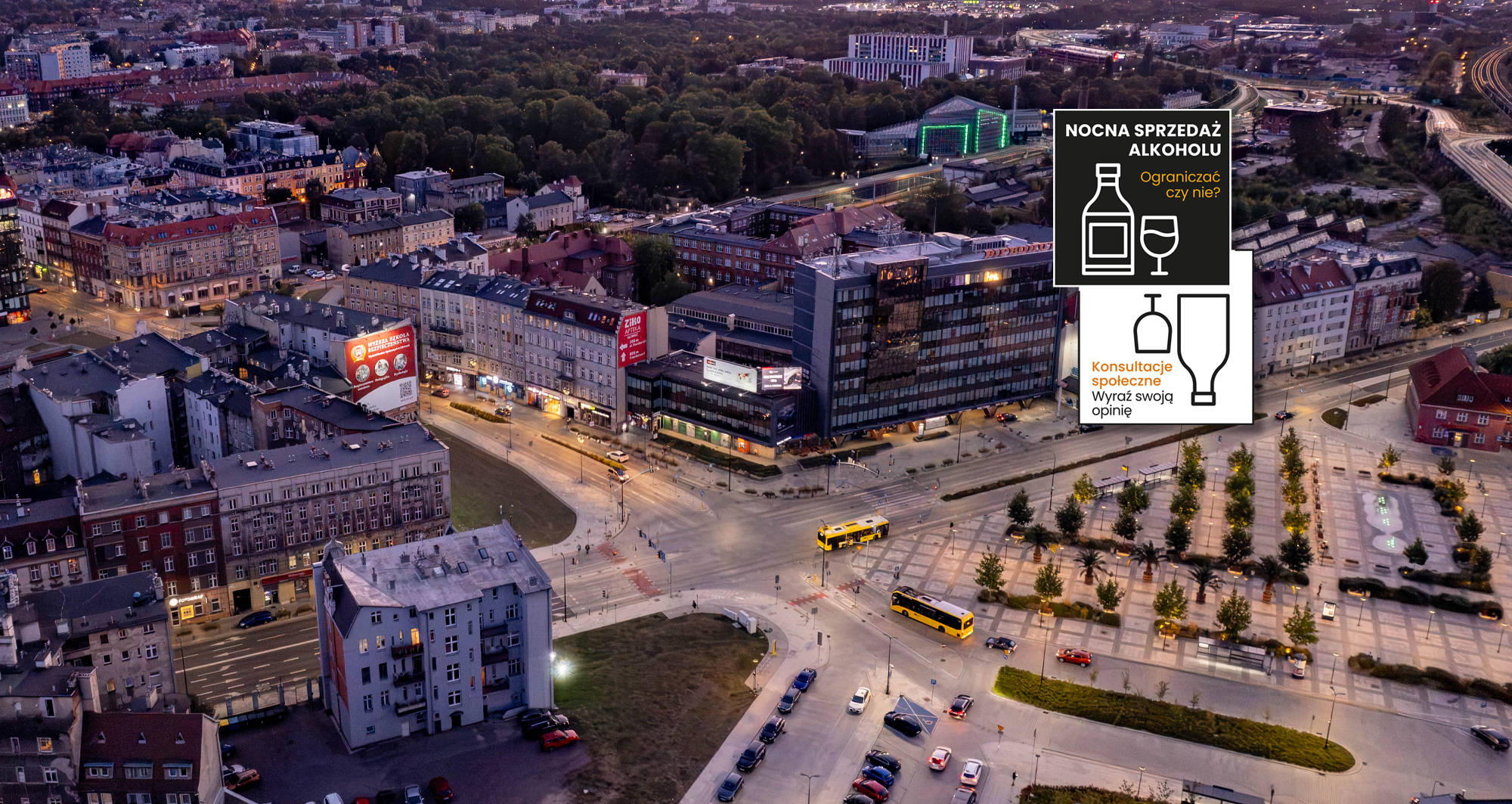 Nocna sprzedaż alkoholu w Gliwicach. Ograniczać czy nie? Ruszyły konsultacje społeczne
