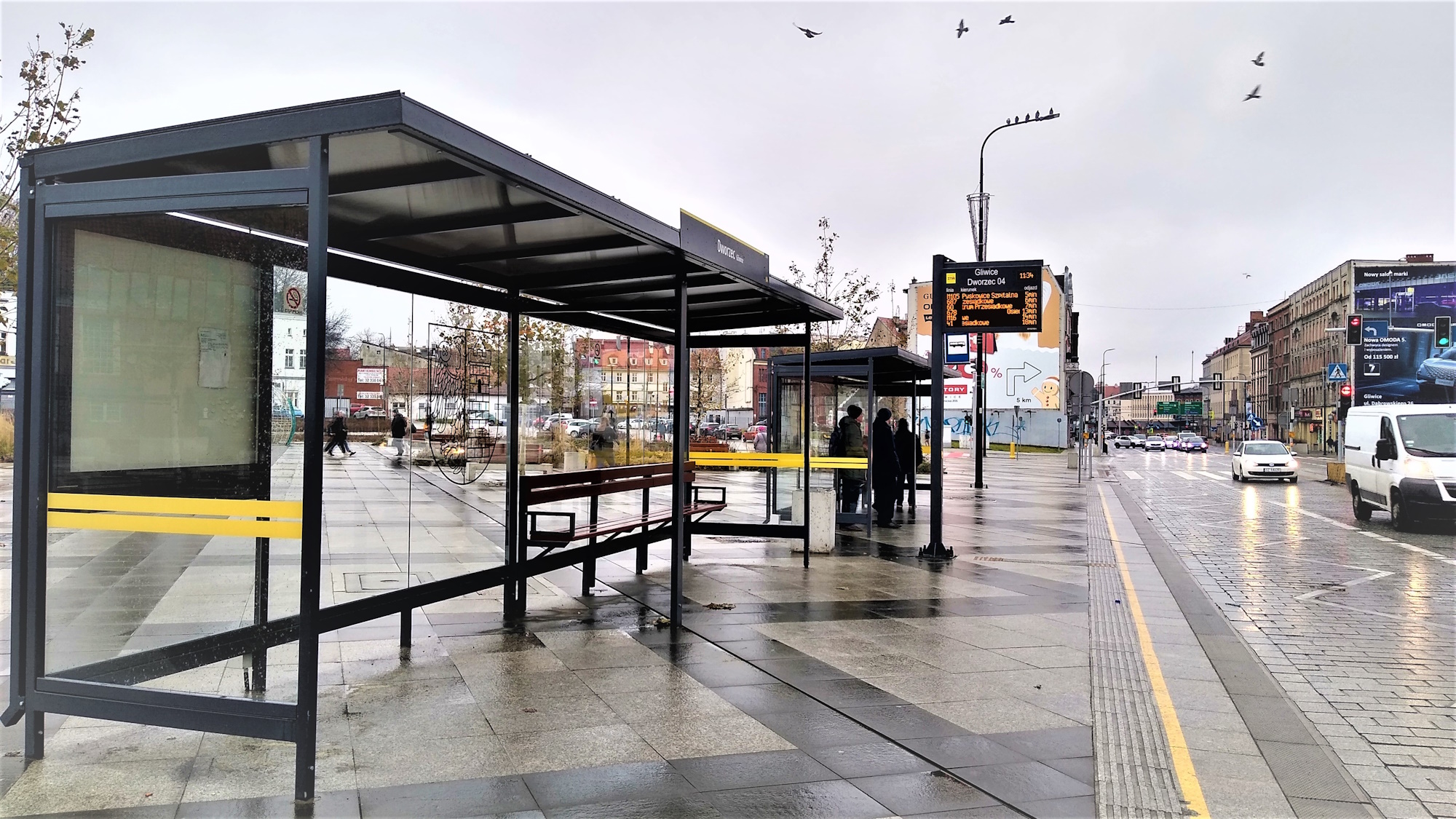 Nowe wiaty dla śródmieścia. Będzie ładnie! 