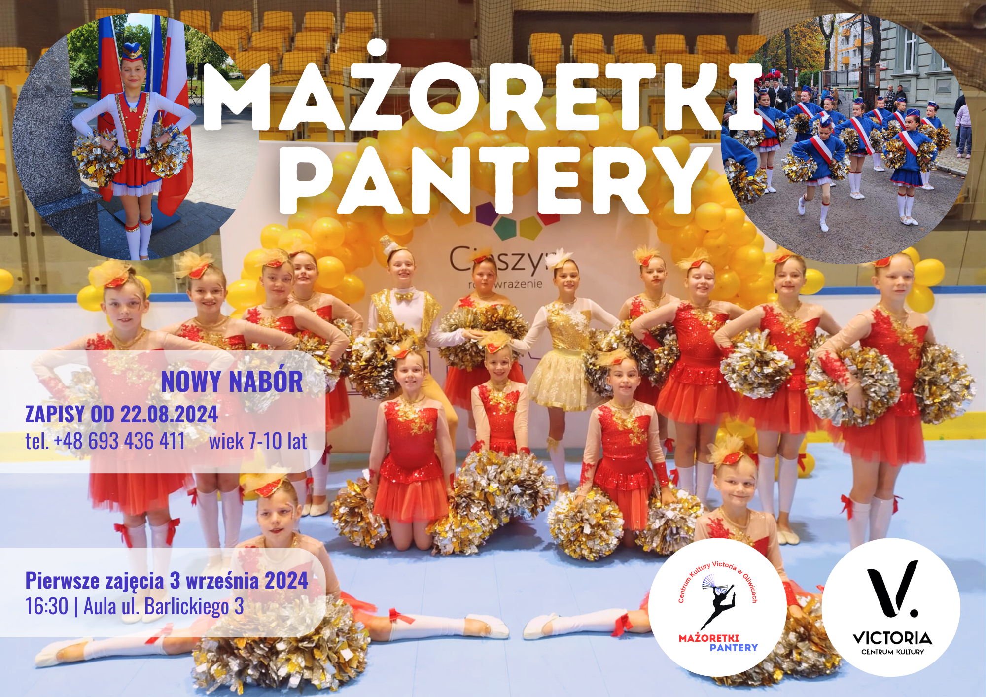 Mażoretki Pantery ogłaszają nabór!