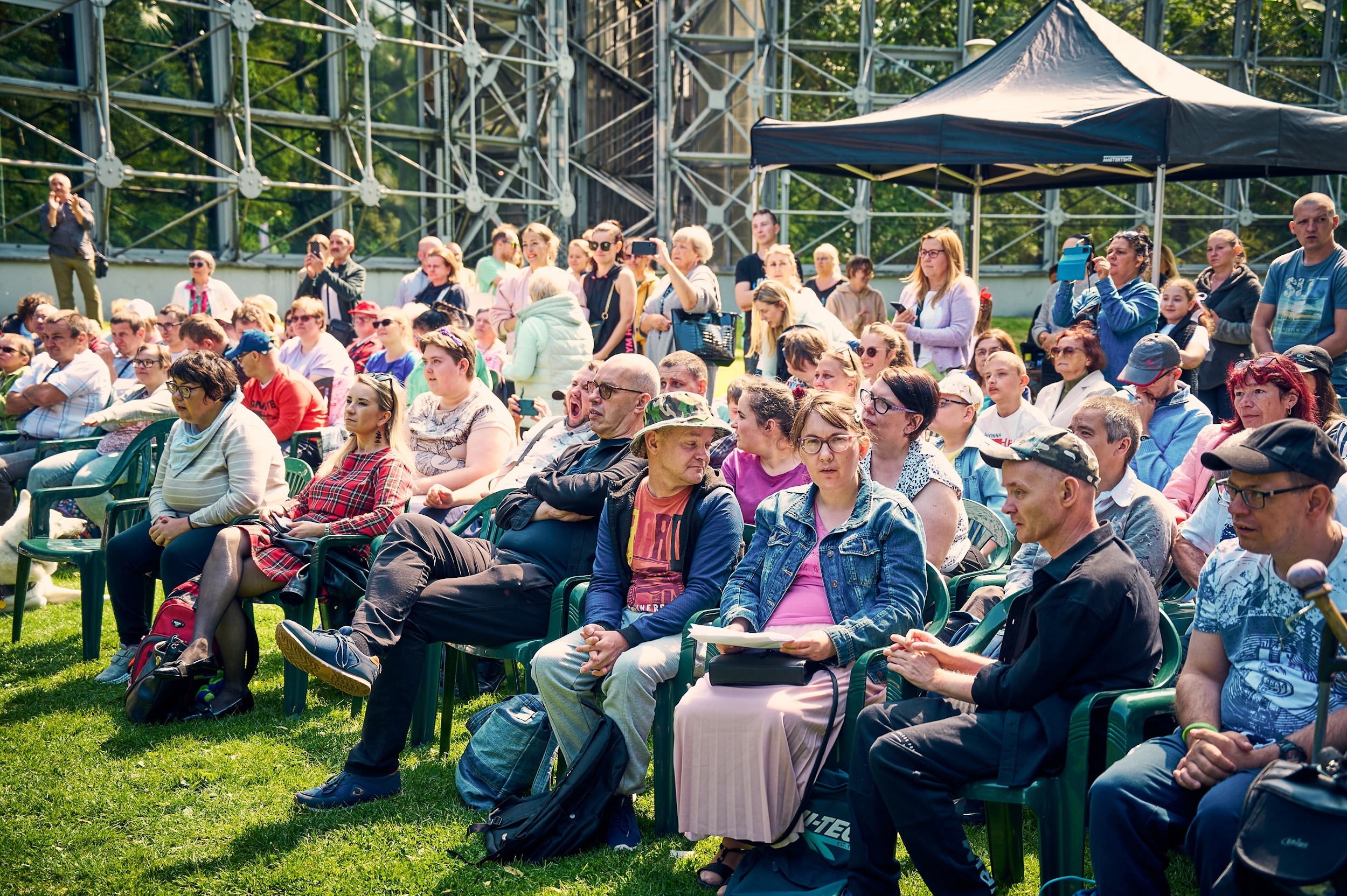 Piknik integracyjny w Parku Chopina