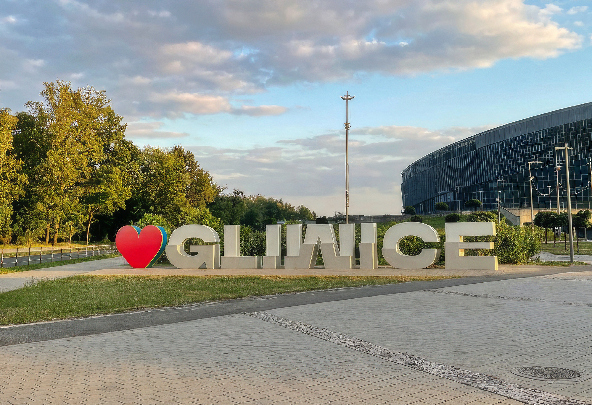Powstanie dokumentacja projektowa dla napisu „Gliwice” z sercem 