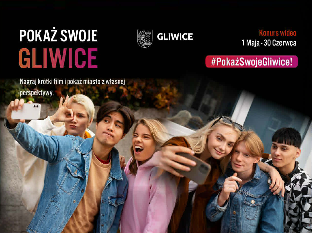 Baner z wizerunkiem ludzi