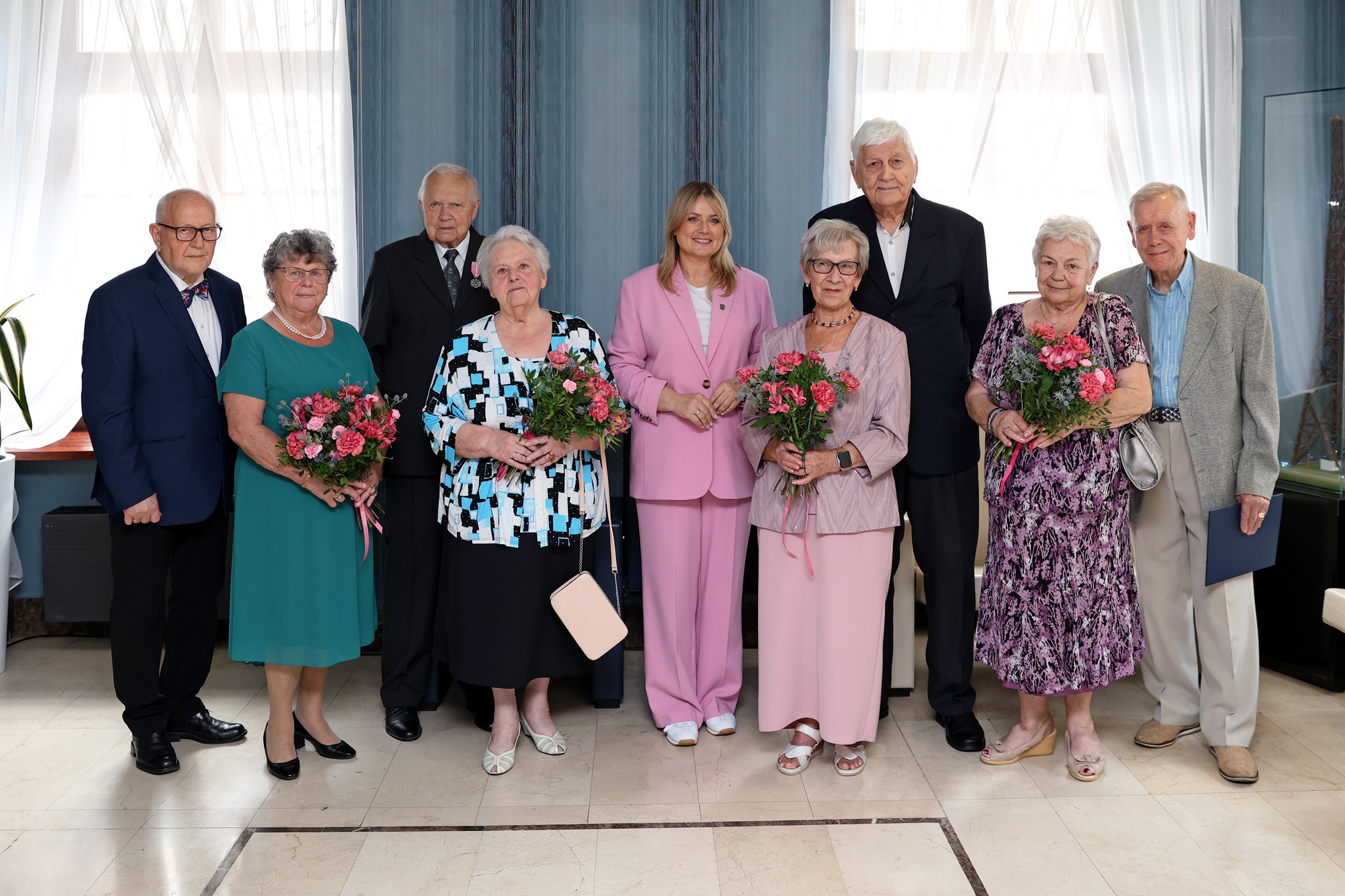pary małżeńskie i prezydent Gliwic