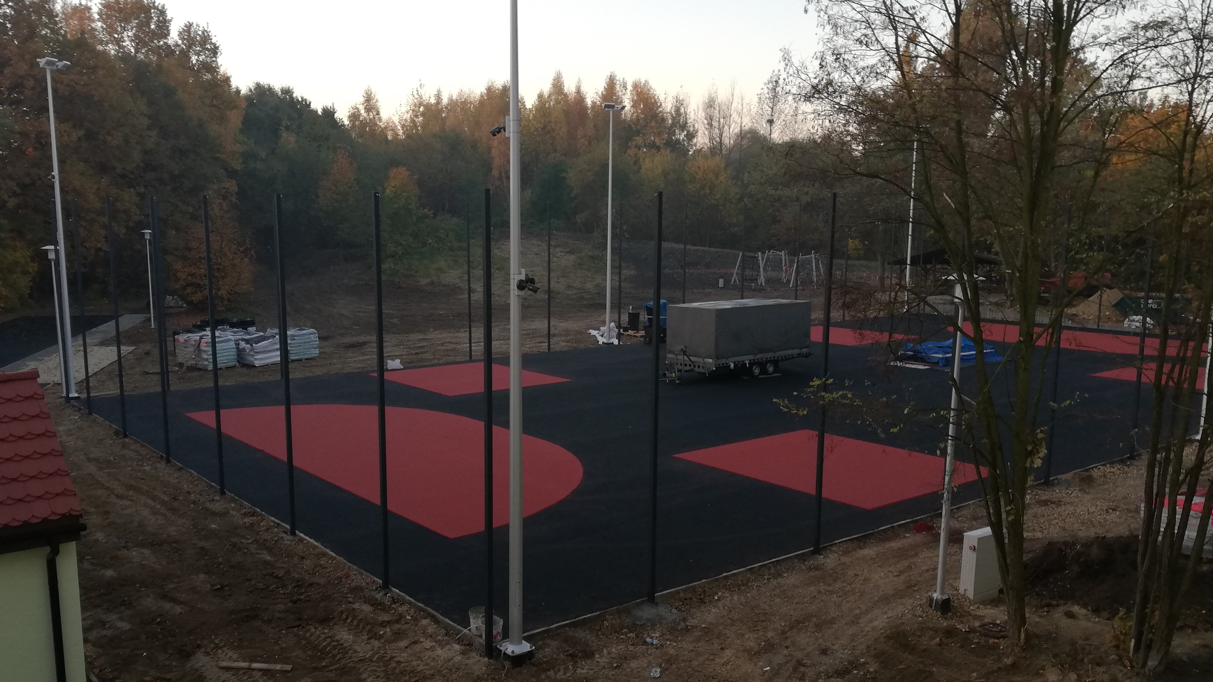 Nowe boiska przy Szkole w Bojkowie
