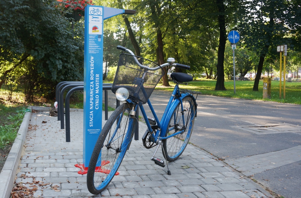 stacja naprawy rowerów