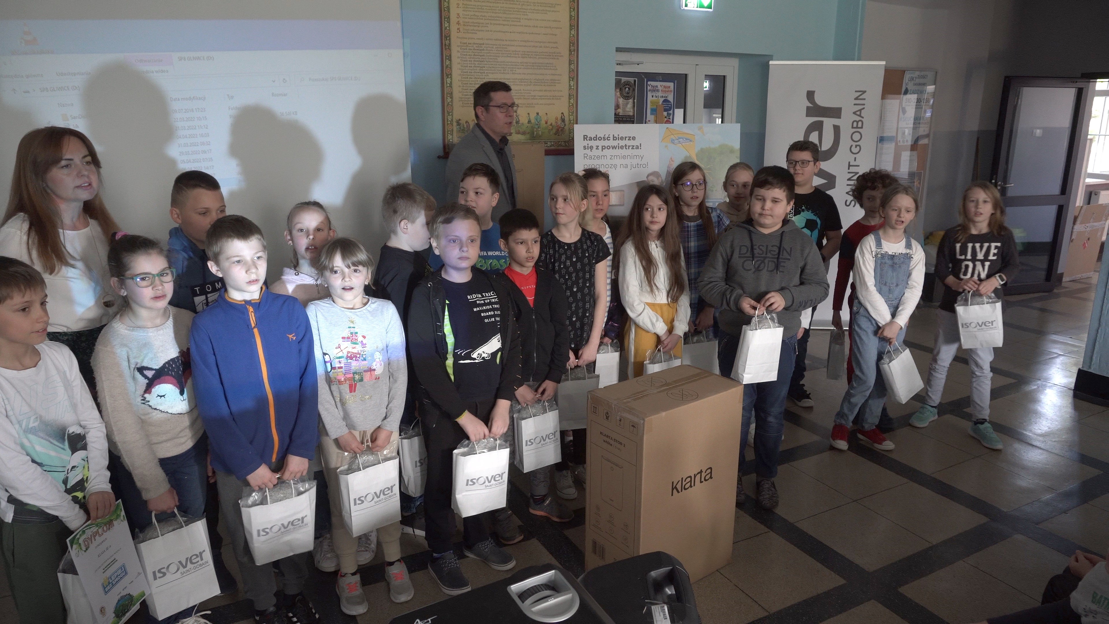 Hasło "Lepiej Bez Smogu" głośno wybrzmiało w Szkole Podstawowej nr 8 w Gliwicach