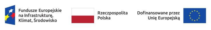 logotyp Funduszy Eurpejskich na Infrafstrukturę, Klimat, Środowisko